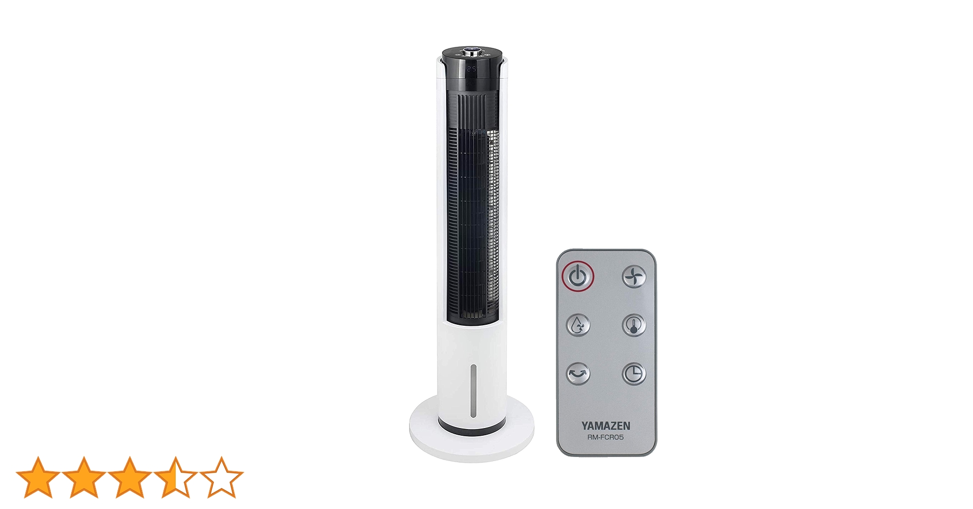 24年製 YAMAZEN 冷風扇 FCR-BWG403 Amazon | [山善] 冷風扇 冷風機 左右自動首振り 切タイマー 室温